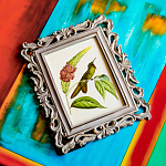 Картина «Ботанический сад», версия 51 в раме «Агата» рама раме рамы рамк фото фоторам картин репродук 