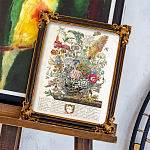Репродукция на холсте «12 месяцев цветения», версия Август, в раме «Селин»