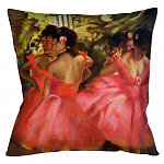 Арт-подушка «Балерины в розовом»