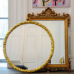 Настенное зеркало «Алиот Голд»