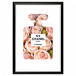 Арт-постер «Несколько капель Chanel № 5»