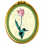 Картина «Эпоха тюльпанов», версия 2 в раме «Бетти»