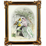 Картина «Тубероза и Нарцисс» в раме «Селин» рама раме рамы рамк фото фоторам картин репродук