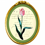 Картина «Эпоха тюльпанов», версия 3 в раме «Бетти» рама раме рамы рамк фото фоторам картин репродук