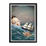 Арт-постер «Хранительница кораблей»