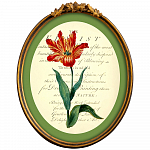 Картина «Век тюльпанов», версия 5 в раме «Тиффани»