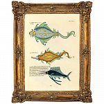 Картина «Фантастика подводного мира» в раме «Анастаси» (том 1, версия 54)