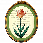 Картина «Век тюльпанов», версия 9 в раме «Тиффани»