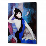 Картина «Портрет Коко Шанель» (холст, галерейная натяжка)