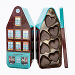 Мыло для гурманов в форме шоколадных конфет «Дом где живет шоколад»