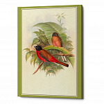 Картина на холсте «Птицы Солнца» 30×45, холст, галерейная натяжка (версия 6)