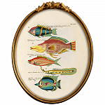 Картина «Фантастика подводного мира» в раме «Тиффани» (том 2, версия 17)