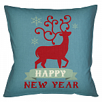 Декоративная подушка «Новогоднее настроение», версия 9