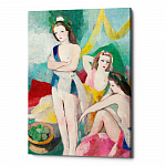 Картина «Балерины на отдыхе» (холст, галерейная натяжка)