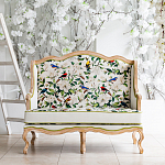 Двухместный диван «Цветущая аристократка» (лайт голд)