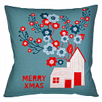 Декоративная подушка «Новогоднее настроение», версия 12