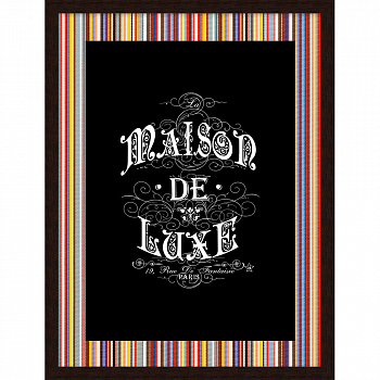 Арт-постер «Maison de Luxe Страйп»