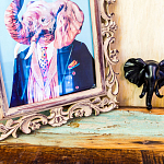 картина Репродукция «Мистер Слон» в картинной раме «Соланж» рама раме рамы рамк фото фоторам картин репродук
