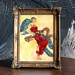 Л.С. Бакст. Эскиз костюма к балету «Шахерезада», 1909 в раме «Анастаси»