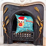 Декоративная подушка «Новогоднее настроение», версия 1