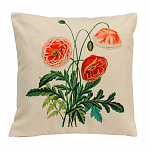 Интерьерная подушка «Ботаническое барокко», версия 10