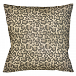 Интерьерная подушка «Леопард» (беж)