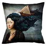Декоративная подушка «Ветер и море»