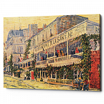 Картина «Ресторан «Сирена» в Аньере» (холст, галерейная натяжка)