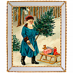 Картина «С Новым годом!», версия 19, в раме «Аксель»